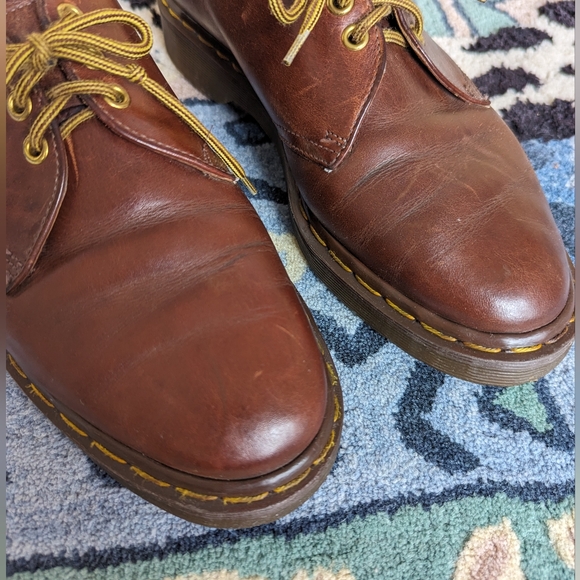Dr Martens MADE IN ENGLAND vintage 1461 oxford shoes size 8 - Picture 3 of 9